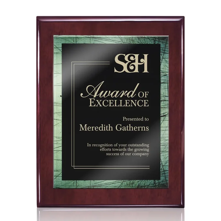Oakleigh Caprice Plaque - Rosewood Finish #5