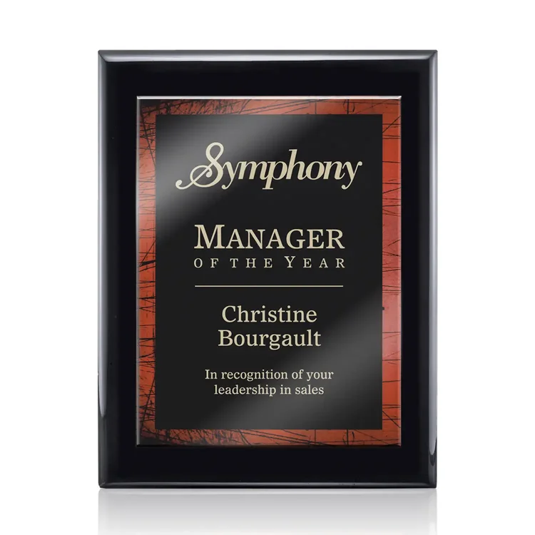 Oakleigh Caprice - Black Finish Plaque #2