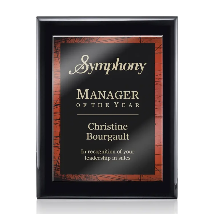 Oakleigh Caprice - Black Finish Plaque #3