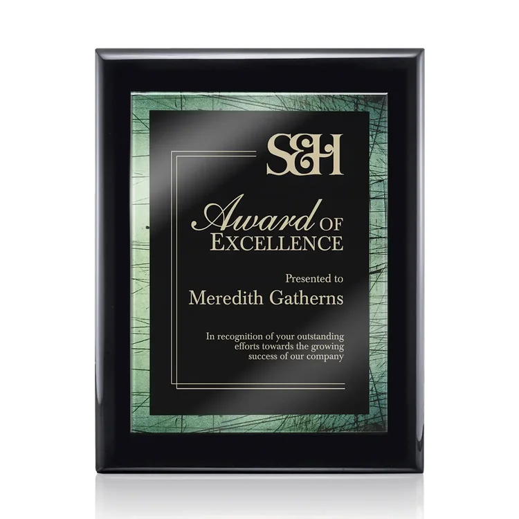 Oakleigh Caprice - Black Finish Plaque #4