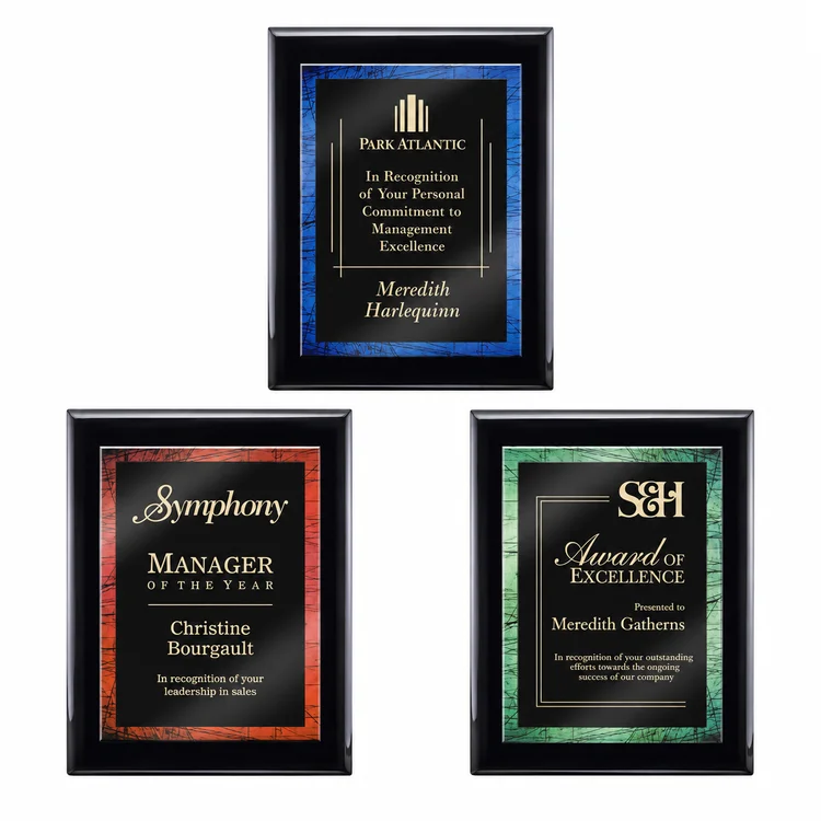 Oakleigh Caprice - Black Finish Plaque