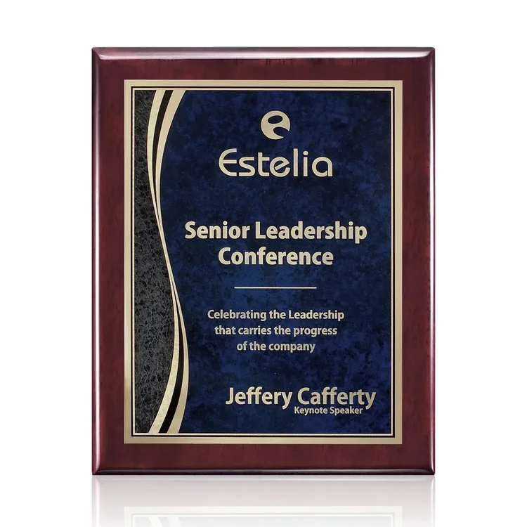 Oakleigh Finch Plaque - Rosewood Finish #5