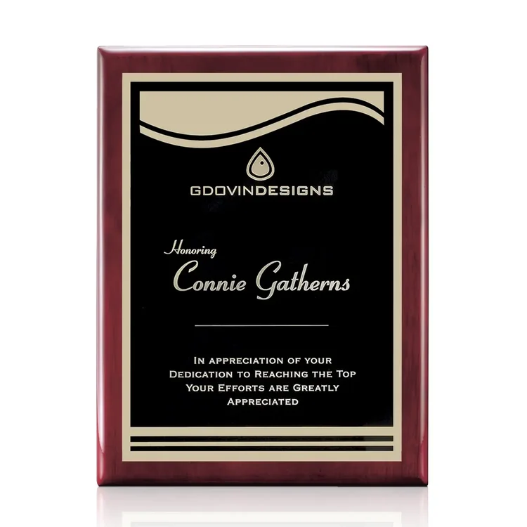 Plaque Oakleigh Marietta - Fini bois de rose #15