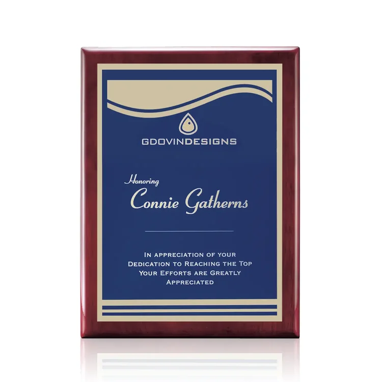 Plaque Oakleigh Marietta - Fini bois de rose #7