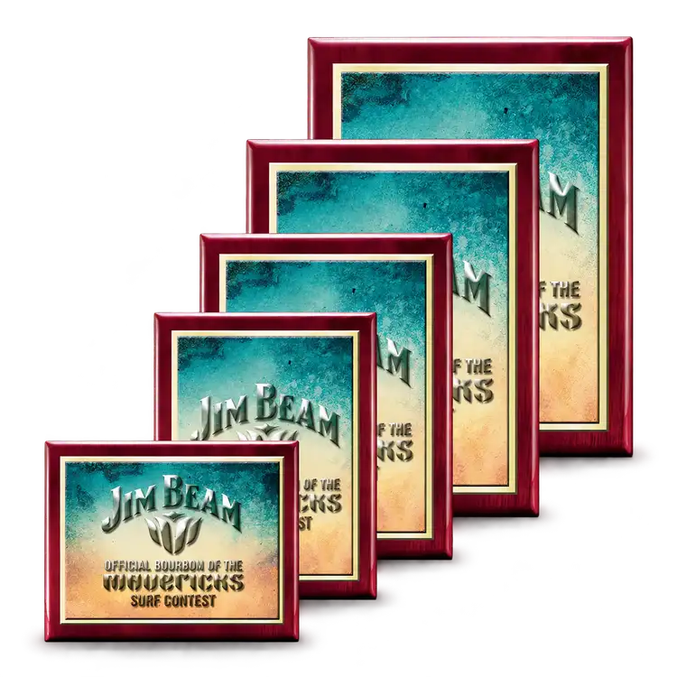 Oakleigh Multicolor 3D - Rosewood/White Plaque