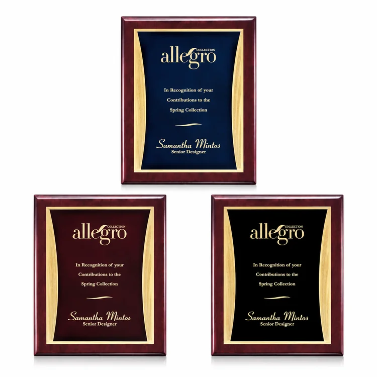 Oakleigh Showtime Plaque - Rosewood Finish