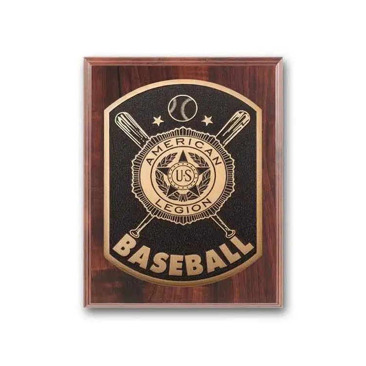 Photocast Plaque - Walnut Finish #2