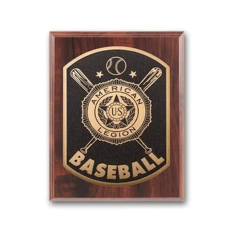 Photocast Plaque - Walnut Finish #3