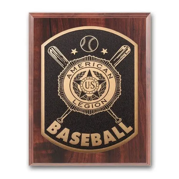 Photocast Plaque - Walnut Finish #5