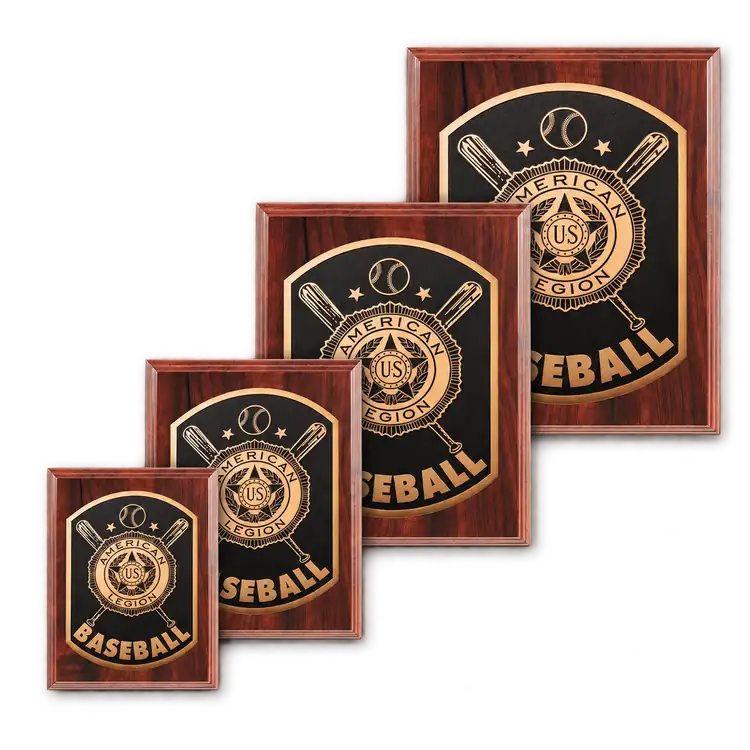 Photocast Plaque - Walnut Finish