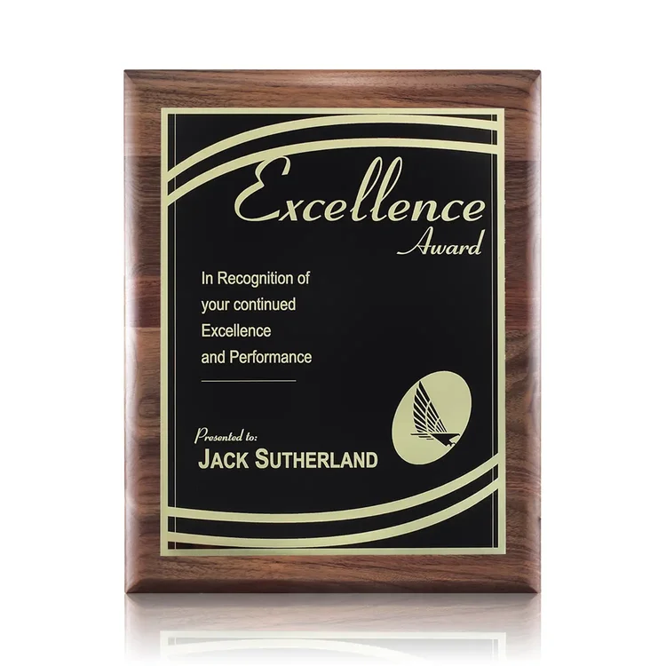 Sedgewick Marietta - Walnut Finish Plaque #11