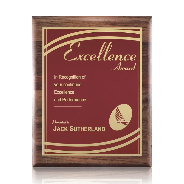Sedgewick Marietta - Walnut Finish Plaque #4