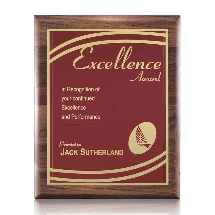 Sedgewick Marietta - Walnut Finish Plaque #5