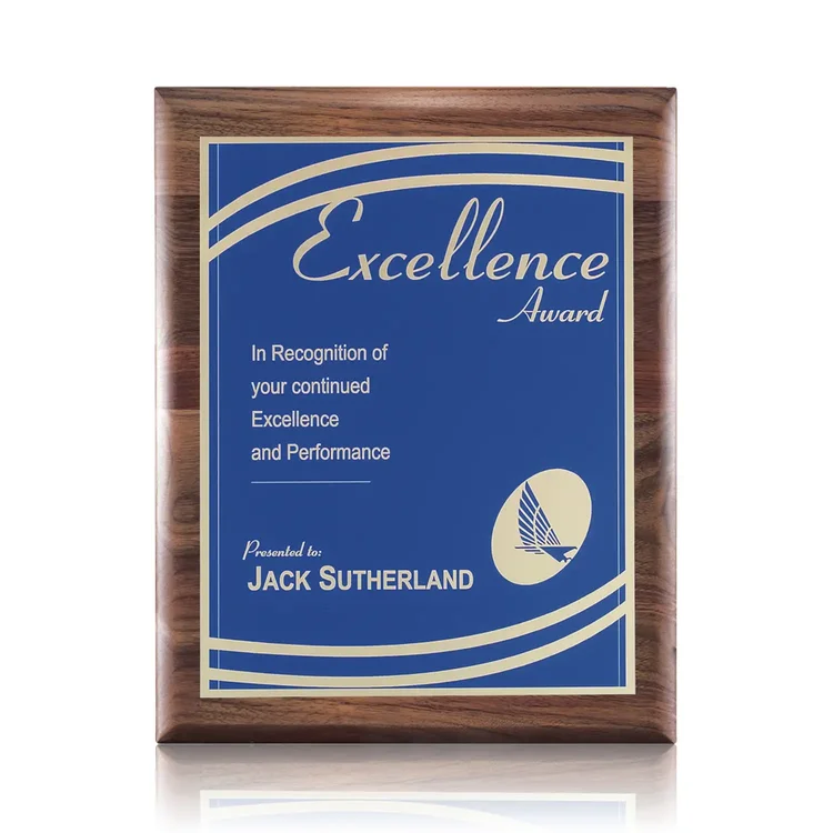 Sedgewick Marietta - Walnut Finish Plaque #7