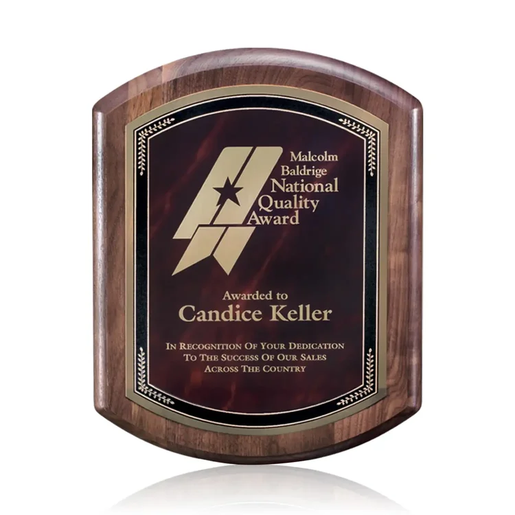 Plaque Sinclair Cardinal - Fini noyer #2