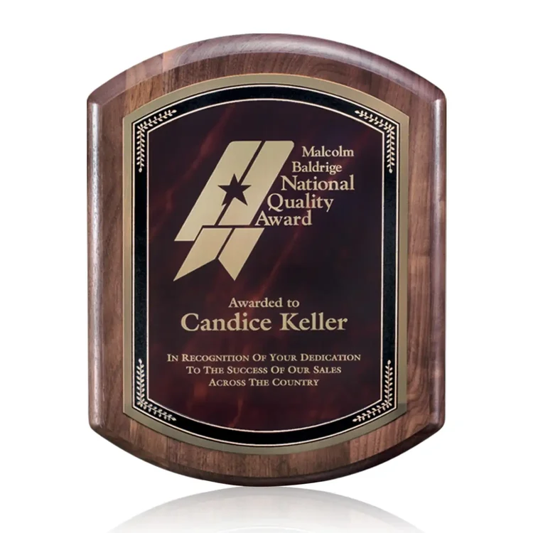 Plaque Sinclair Cardinal - Fini noyer #3