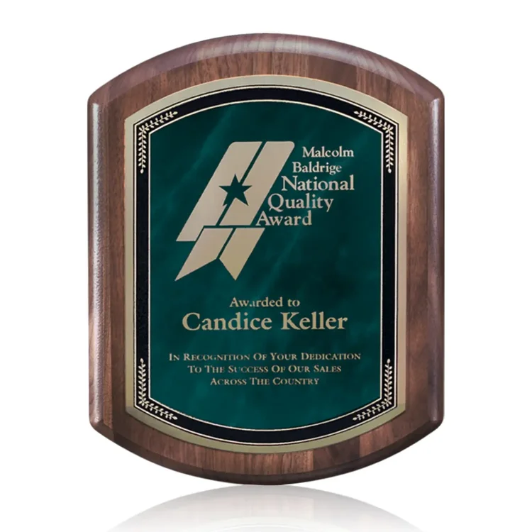Plaque Sinclair Cardinal - Fini noyer #5