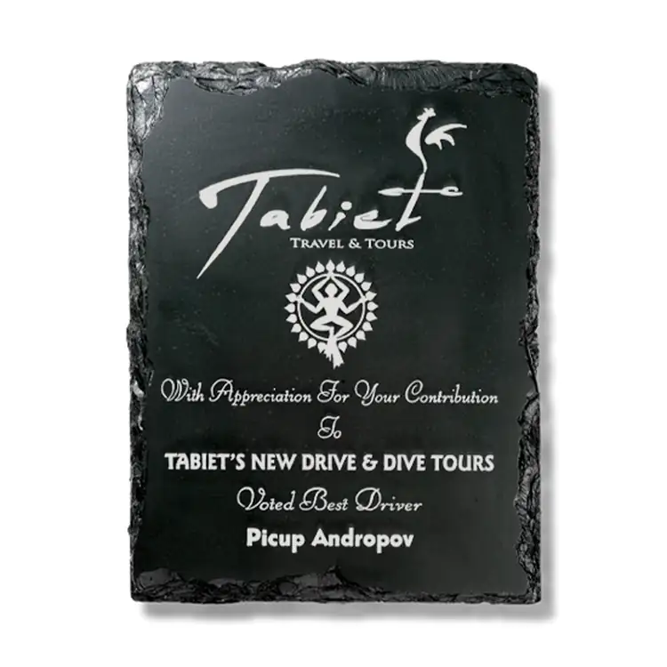 Stonecast Slate Plaque #2