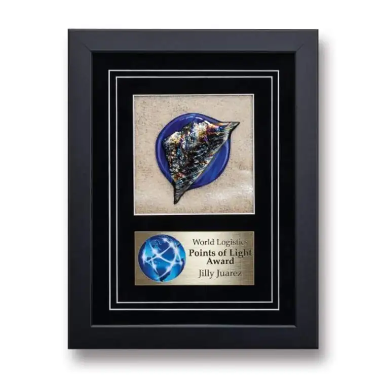 Virtuoso Glass Medallion Plaque #2