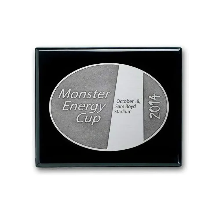 Double Etch Plaque - Black #2