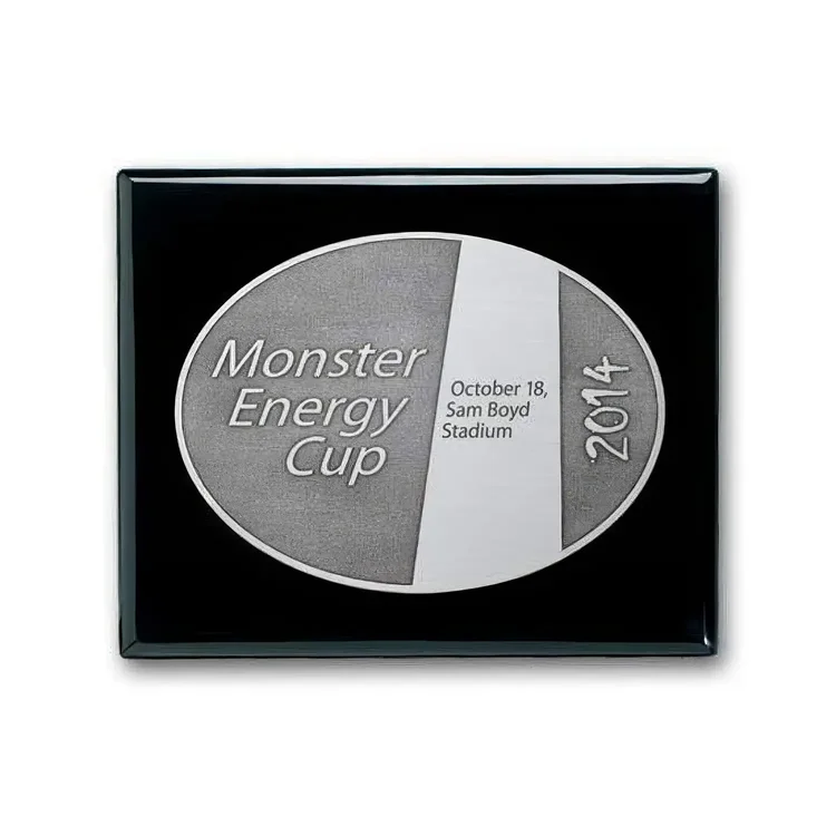 Double Etch Plaque - Black #3