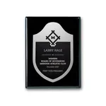 Plaque à gravure antique - Ébène