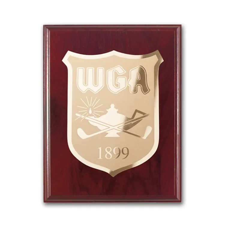 Etch Frosted Plaque - Rosewood Silver #6