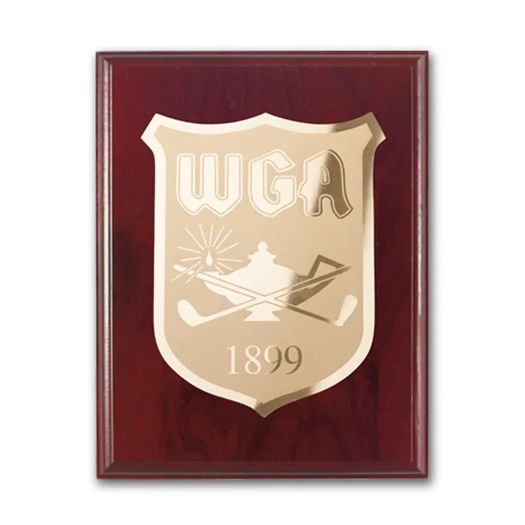 Etch Frosted Plaque - Rosewood Silver #7