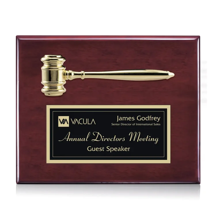 Plaque avec maillet #3
