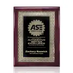 Oakleigh Certificate Plaque - Rosewood 8" x 10"