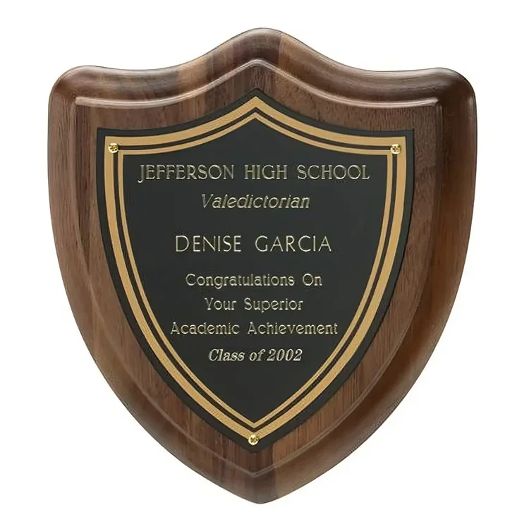 Contemporary Shield Plaque #2