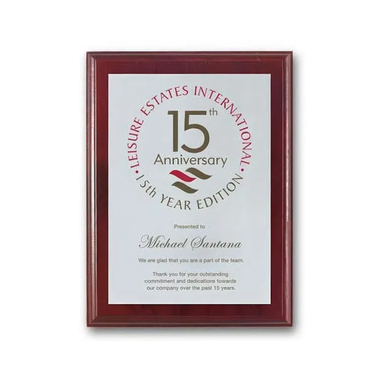 Screen-Printed Aluminum Plaque #10