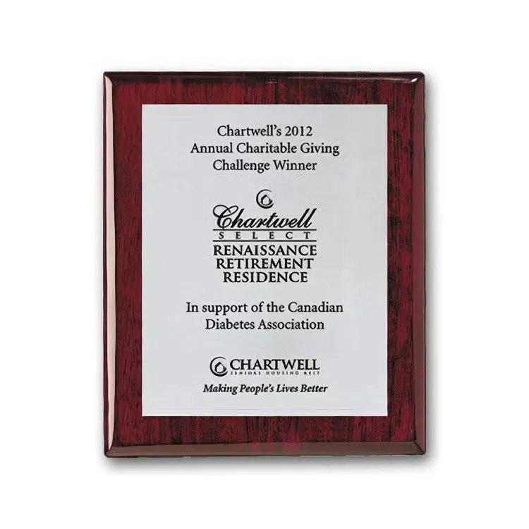 Screen-Printed Aluminum Plaque #12