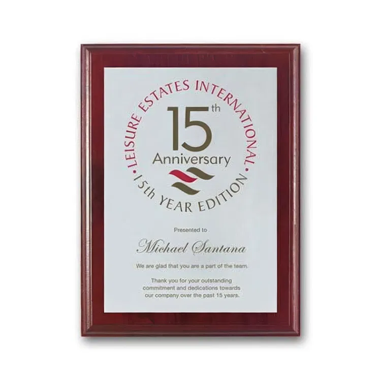 Screen-Printed Aluminum Plaque #16