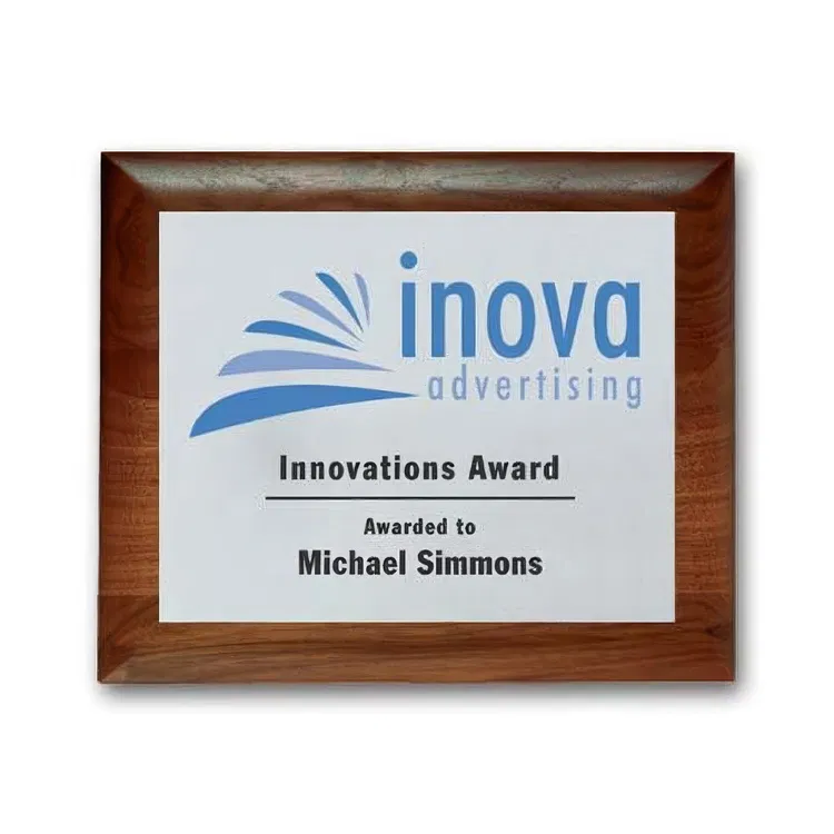 Screen-Printed Aluminum Plaque #17