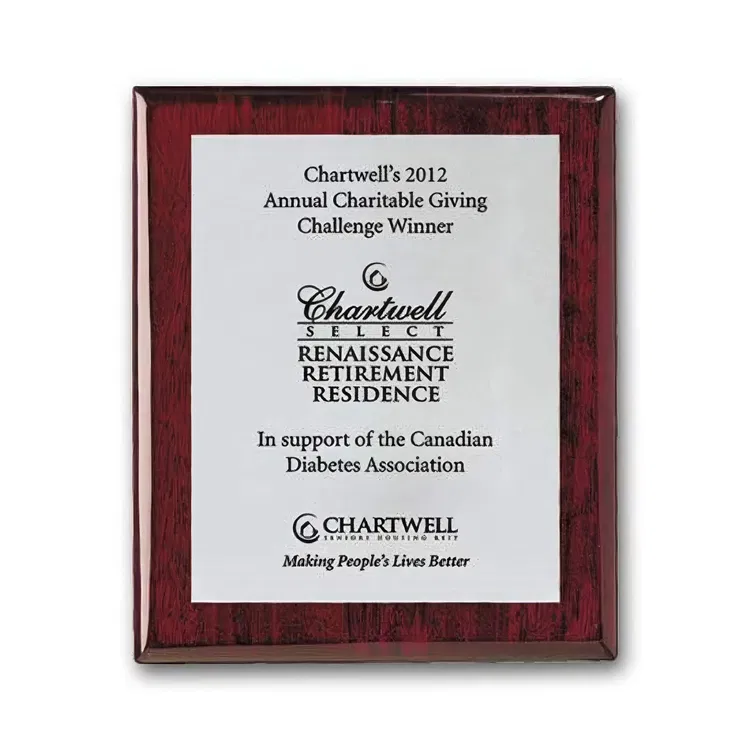 Screen-Printed Aluminum Plaque #18