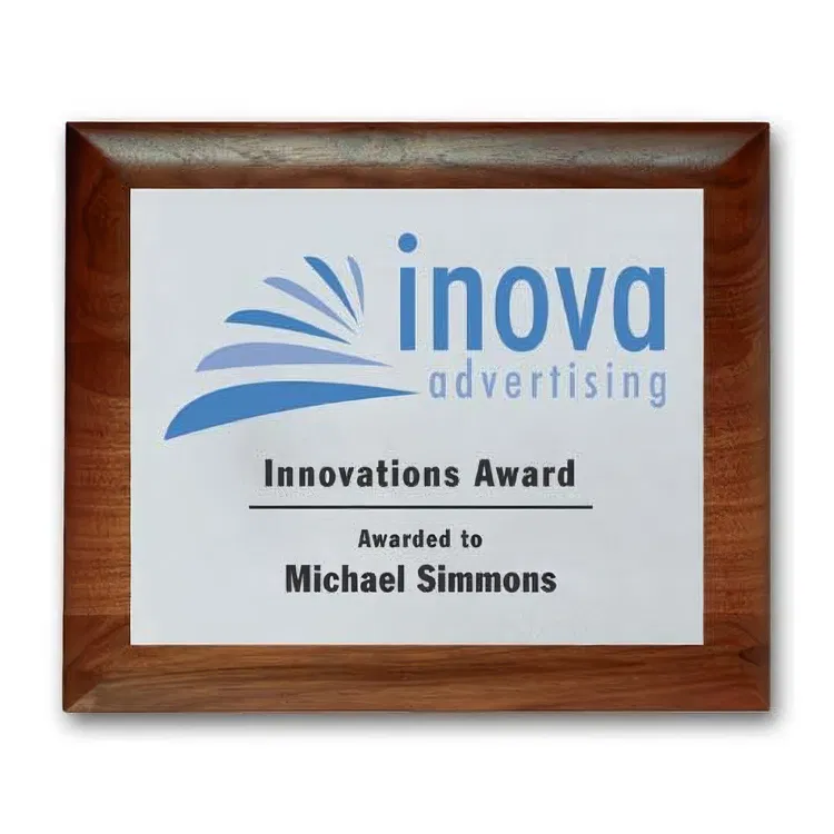 Screen-Printed Aluminum Plaque #23