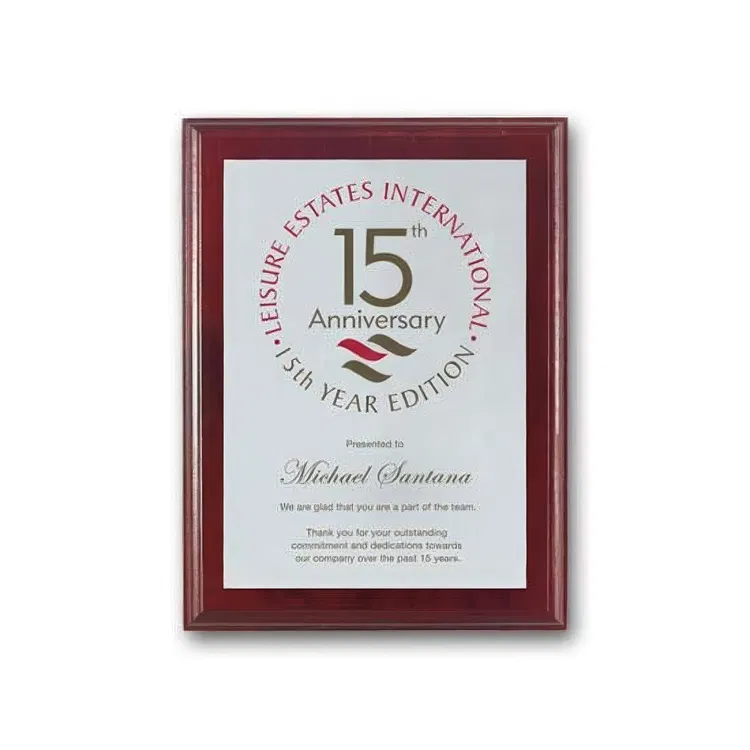 Screen-Printed Aluminum Plaque #4