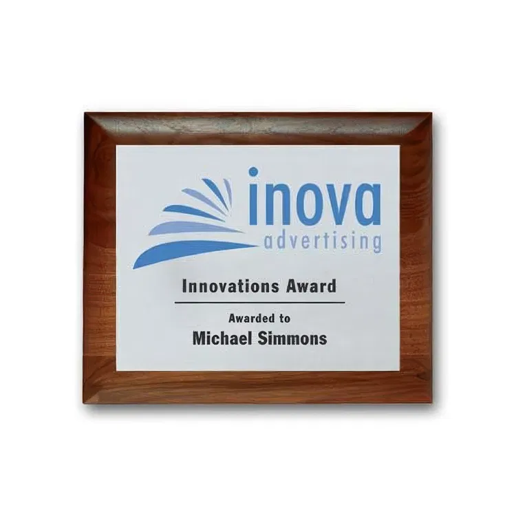 Screen-Printed Aluminum Plaque #5
