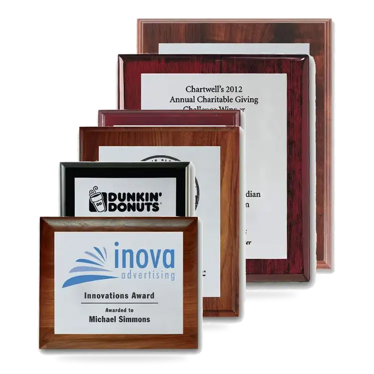 Screen-Printed Aluminum Plaque