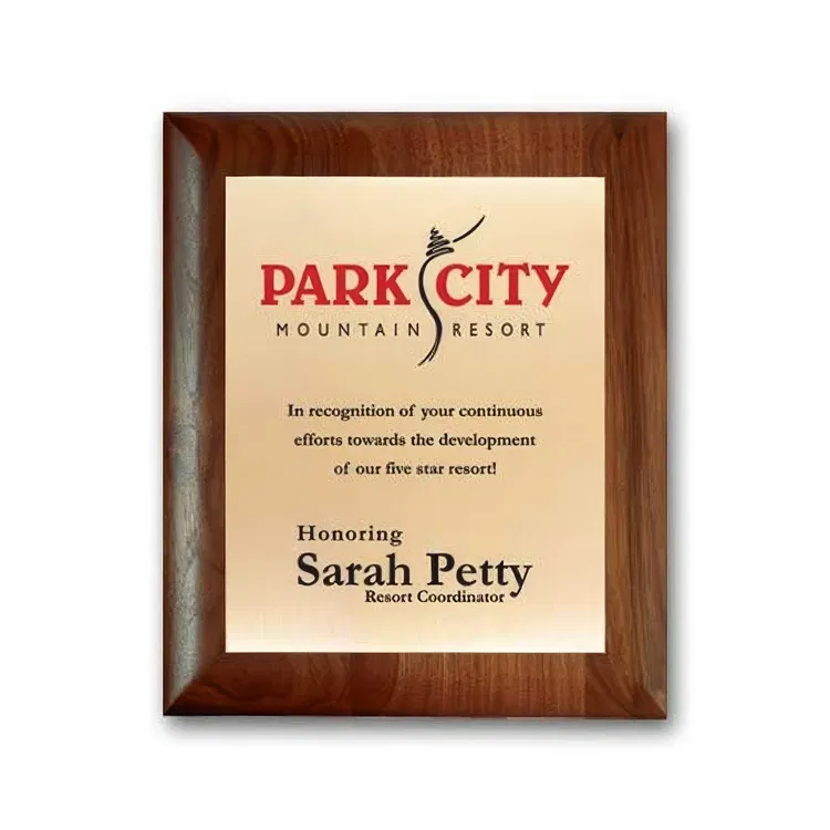 Screen-Printed Brass Plaque #11