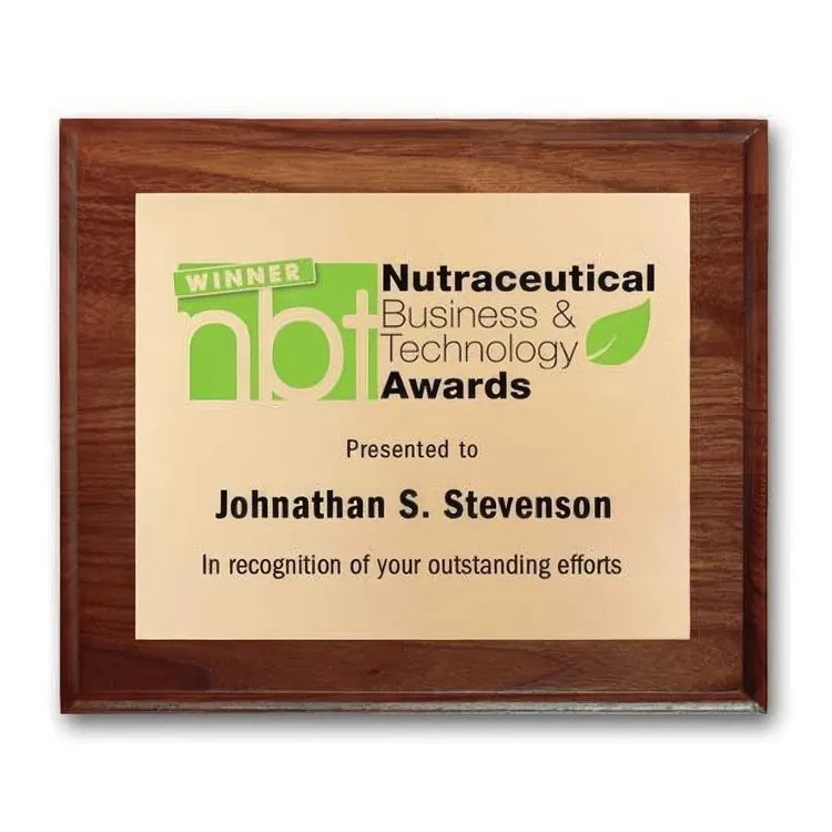 Screen-Printed Brass Plaque #20