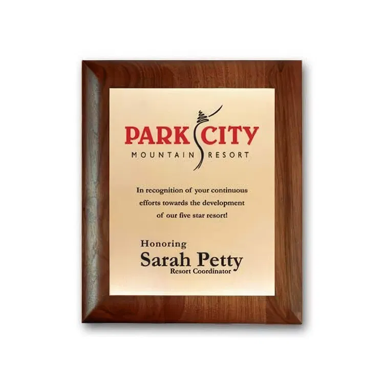 Screen-Printed Brass Plaque #5