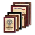 Plaque en laiton avec sérigraphie