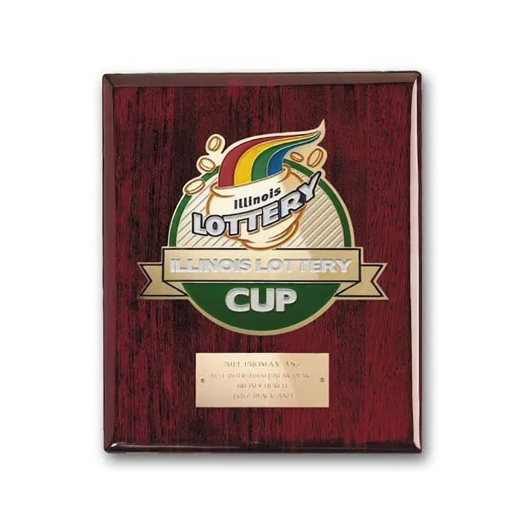 Metal-Etched Plaque with Colourfill #12