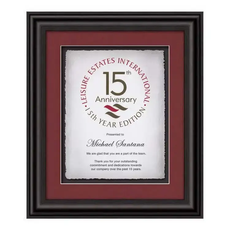 Plaque encadrée Bathurst Multicolore #2