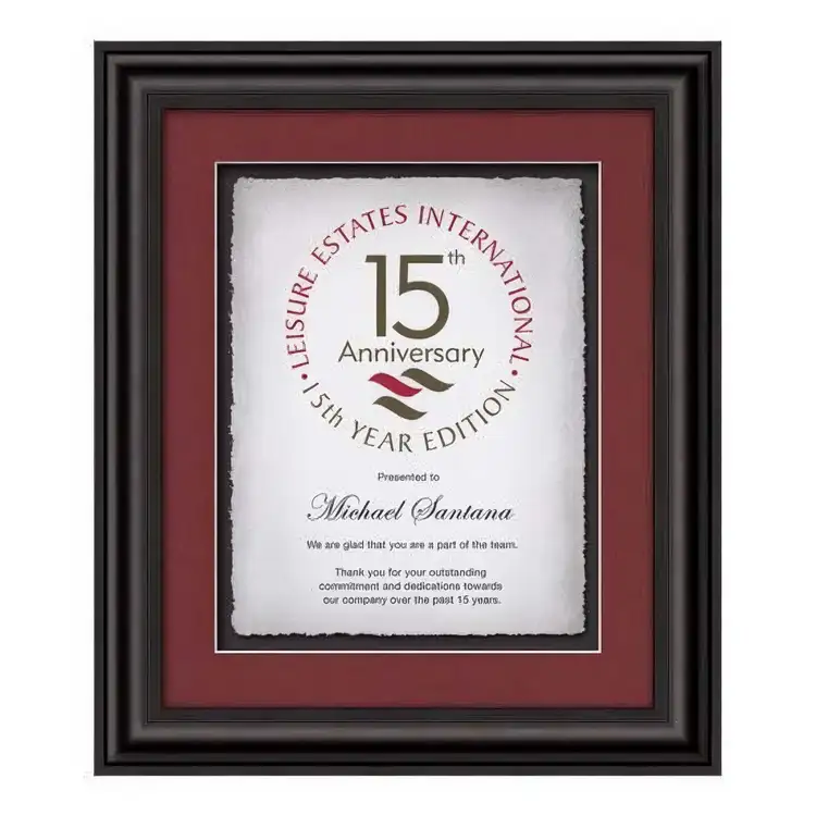 Plaque encadrée Bathurst Multicolore #4