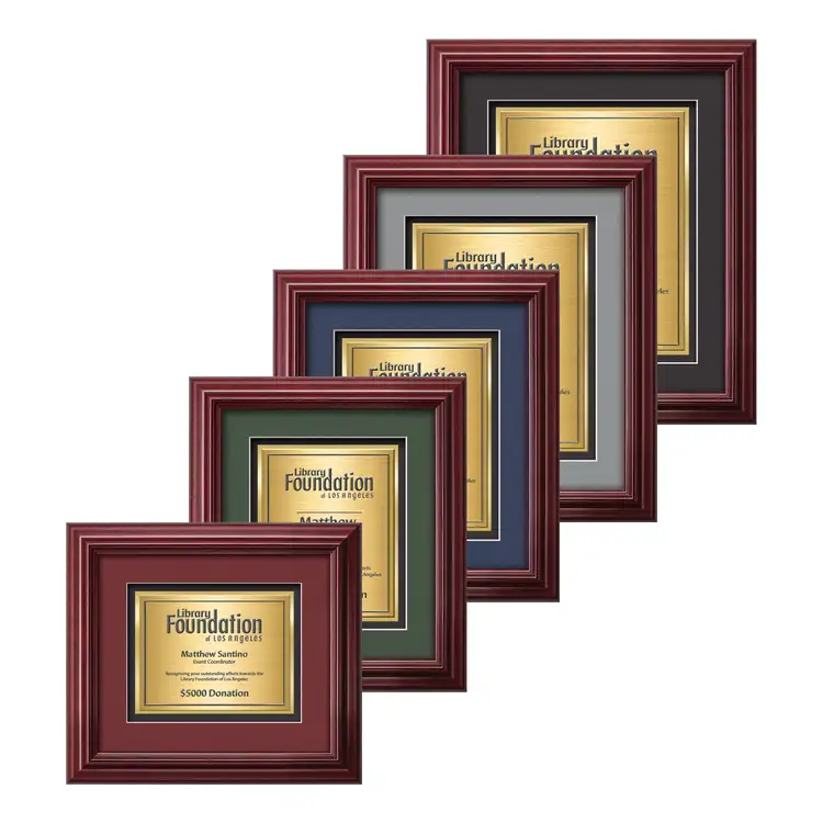 Darlington TexEtch Framed Award