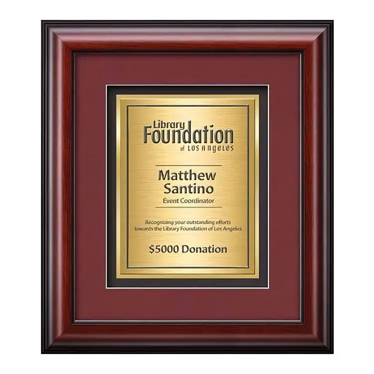 San Jose TexEtch Framed Award #2