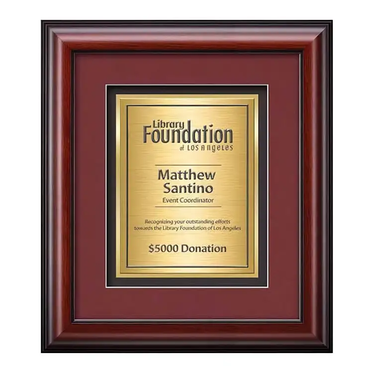 San Jose TexEtch Framed Award
